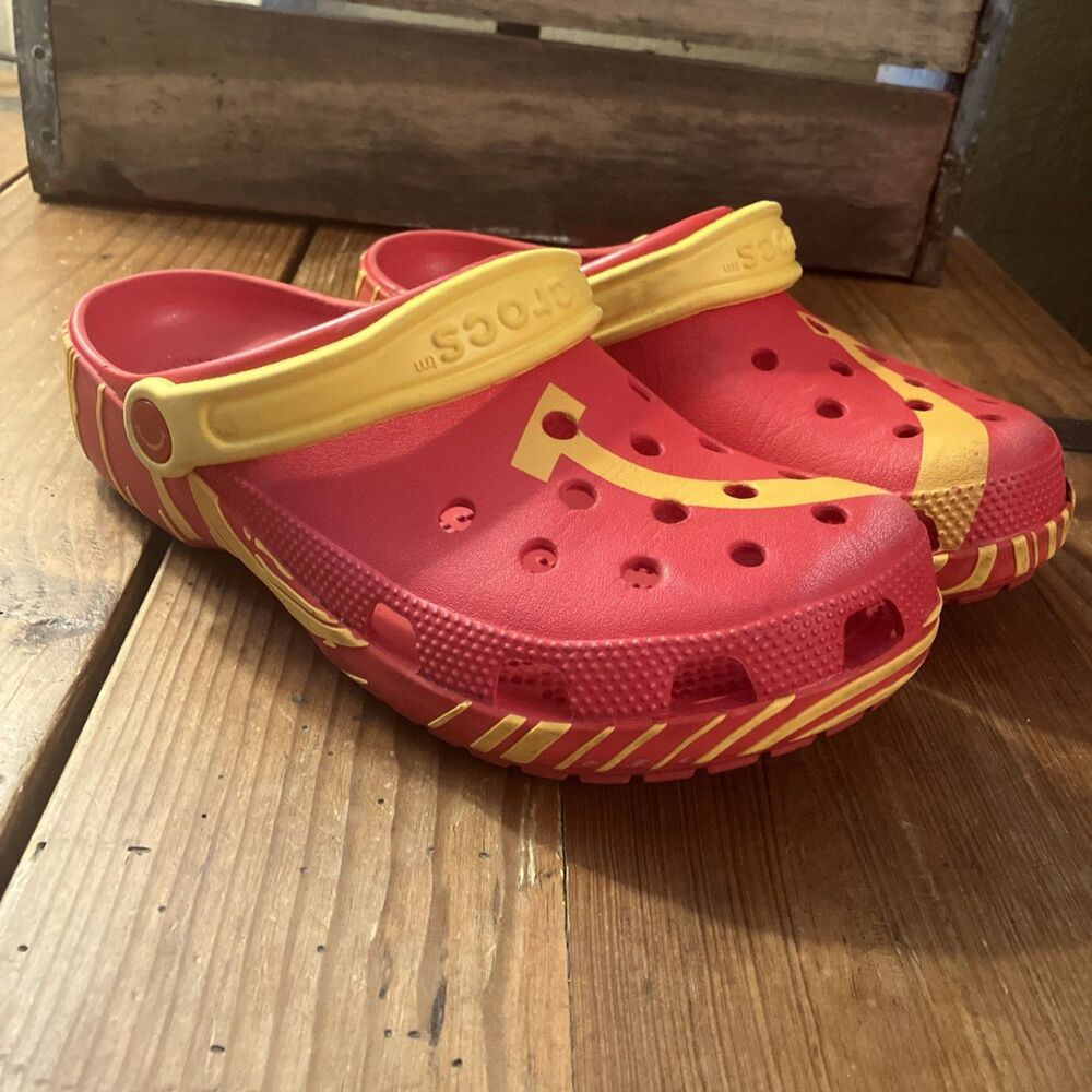 McDonald’s x Crocs Happy Meal Classic Clog Men’s 6 Women’s 8